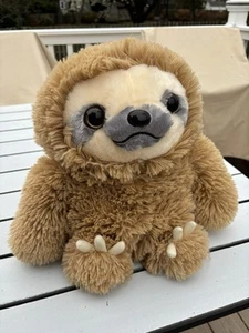 Winsterch Stuffed Animal Sloth Bear Plush Brown 15'' New With Tags - Picture 1 of 4