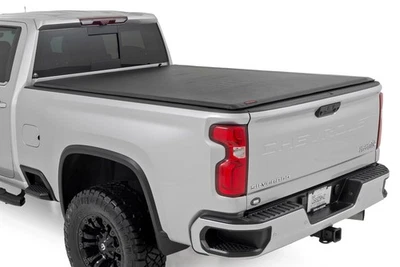 Soft Roll Up Truck Bed Tonneau Cover GMC Sierra 2500HD/3500HD 2020-2025 - Image 1 of 4
