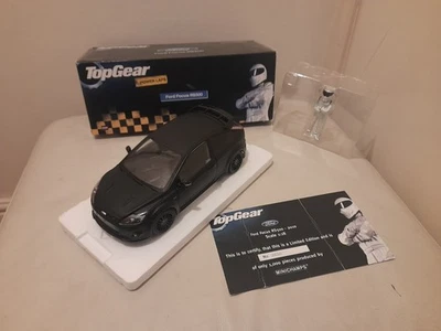 RARE MINICHAMPS TOP GEAR FORD FOCUS RS500 LIMITED EDITION 350 OF 1000 NO RESERVE - Image 1 of 4
