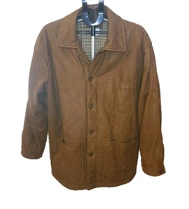 Vintage LL Bean Lederjacke Thinsulate - Größe L #S315 Herren gefüttert HR - Bild 1 von 14