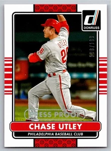 2015 Donruss Silver Proof Chase Utley 137 /199 - Picture 1 of 2
