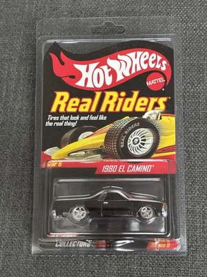 Chevy El Camino #605/7500 en protector Hot Wheels RLC Real Riders Series 80 Foto 1 de 3