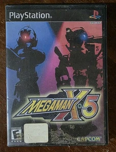 Mega Man X5 (Sony PlayStation 1, 2001) PS1 Custom Cover TESTED WORKS - Picture 1 of 4