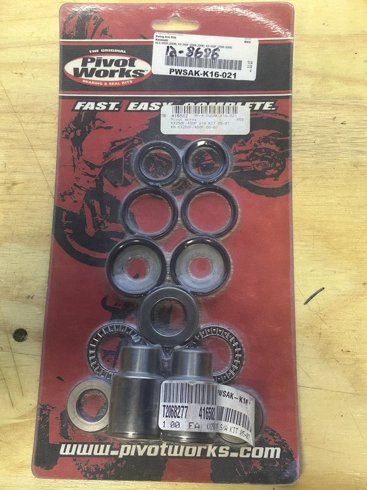 Pivot Works Swing Arm Kit (PWSAK-K16-021) for Kawasaki KX250F 06-16 - Image 1 of 1