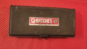 12 PC O RATCHET PASS THROUGH SOCKET SET, RATCHET, 8 SOCKETS, & 3 ADAPTERS, USA - Picture 1 of 6