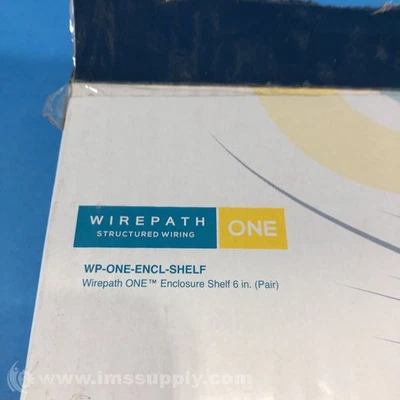 Wirepath WP-ONE-ENCL-SHELF 6 inch ONE Media Enclosure Shelf FNOB