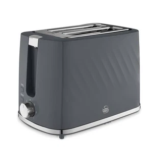ST14071GRY Windsor 2 Slice Toaster with 7 Browning Levels, - Picture 1 of 5