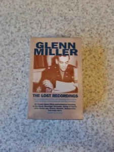 GLENN MILLER THE LOST RECORDINGS DOUBLE CASSETTE TAPE ALBUM WITH BOOK - Imagen 1 de 5