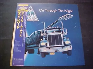 Def Leppard–On Through The Night (Japan Vinyl LP OBI) Vertigo Records 20PP-91 - Picture 1 of 5
