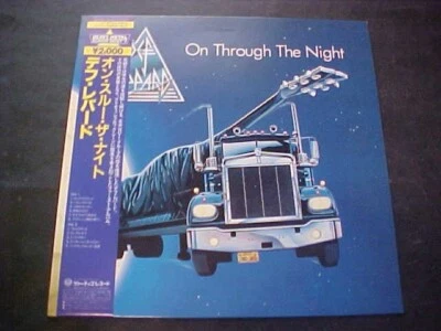 Def Leppard–On Through The Night (Japan Vinyl LP OBI) Vertigo Records 20PP-91 - Image 1 of 4