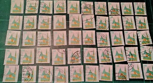 50 Briefmarken Michel Nr. 1406 gestempelt - 1989 Wallfahrtskirche Altötting - Bild 1 von 5
