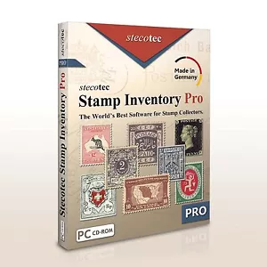 Stecotec Stamp Inventory Pro - The Collecting Software for Your Stamps - CD-ROM - Picture 1 of 10