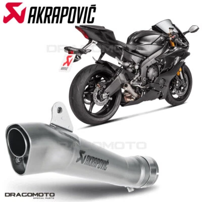 YAMAHA YZF-R6 2006-2022 Exhaust AKRAPOVIC Titanium RC SM-Y6SO6T - Image 1 of 4