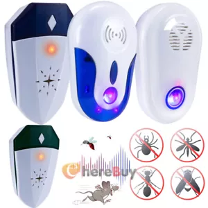 Ultrasonic Pest Control Repeller US Plug-in Reject Rat Mouse Mice Spider NEW - Picture 1 of 62