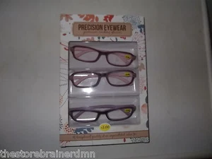 3er Pack Precision Eyewear Lesebrille +2,00 (AC-10-224 x 3) - Bild 1 von 2