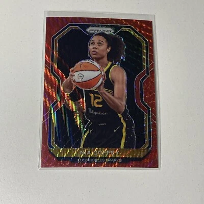 2021 Panini Prizm WNBA Ruby Wave Prizm #59 Nia Coffey Sparks - Image 1 of 2