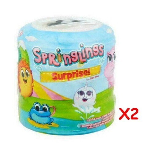 Springlings Surprise - Blind Plush Toy & Super Springy Home - Series 2 ...