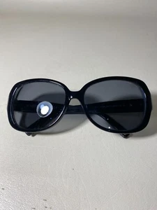 ANNE KLEIN NEW YORK AK3168 201/77 135 3N BLACK AUTHENTIC SUNGLASSES 59 16 Frames - Picture 1 of 9