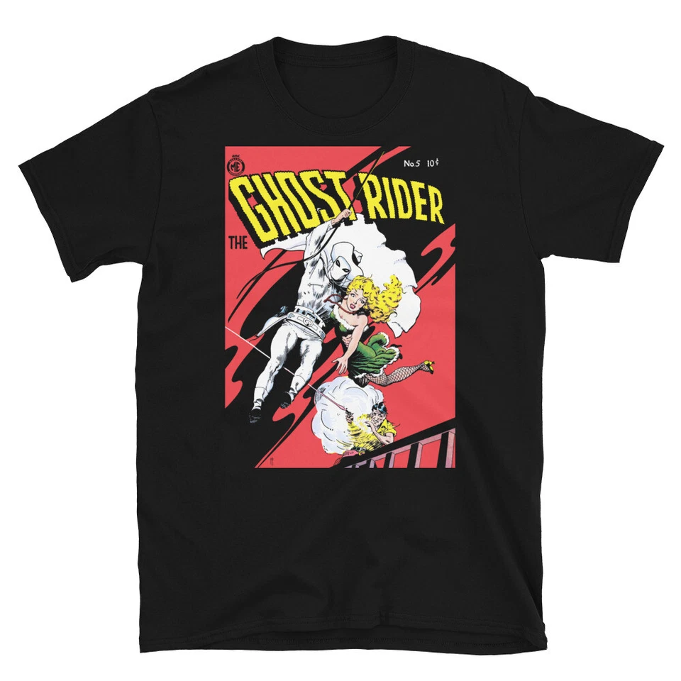 Cómic Ghost Rider No. Camiseta con cubierta 5 Frank Frazetta (negra) Foto 1 de 1