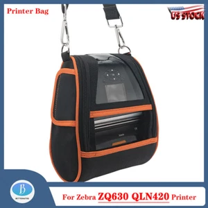 For Zebra ZQ630 QLN420 Printer Holster Shoulder Belt Storage Bag Carrying Case - Picture 1 of 5