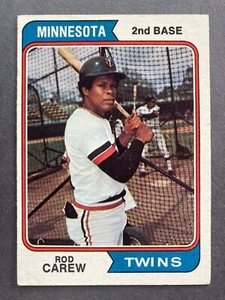 1974 Topps #50 Rod Carew (Minnesota Twins) VG-VGEX HOF! - Bild 1 von 2