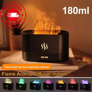 Cute Fire Flame Aroma Diffuser, Essential Oil, Air Humidifier, LED Aromatherapy - Picture 1 of 7