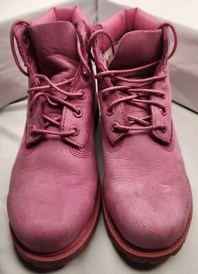 Timberland Rosa Botas de Invierno Niños Talla 2 *Buen Estado* Foto 1 de 4