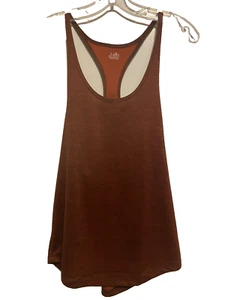 Unbranded Bodybuilding stringer Tank top Burgundy, Black burnout size Small NWOT - Picture 1 of 7