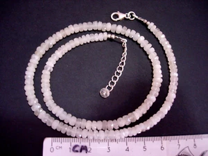 78 carats 5x2mm beads Libyan Desert Glass Necklace from Meteorite Impact +COA - Picture 1 of 3