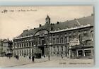 12101594 - Liege Le Palais des Princes, Tramway , Hotel du Lion AK Strassenbahn