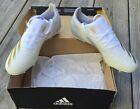 Adidas X Ghosted.3 FG Cloud White Gold Silver Soccer Cleats EG8193 Mens Sz 6.5