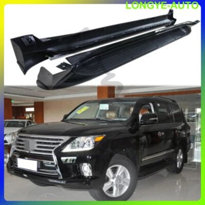 Se adapta a Lexus LX570 J200 2007-2022 estribo lateral barra Nerf con luz Foto 1 de 4