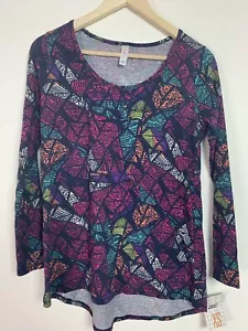 LuLaRoe women's shirt lynnae- XS- multicolored NWT Bb19 - Picture 1 of 7