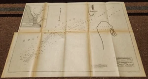 ¡MAPA DE INGENIERÍA DE CHARLOTTE HARBOR FLORIDA 1918 EXAMEN PRELIMINAR! - Imagen 1 de 1