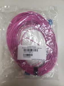 25m LC to LC Fiber Optic Patch Cable OM4 HITACHI VANTARA 50/125 EV - Picture 1 of 1