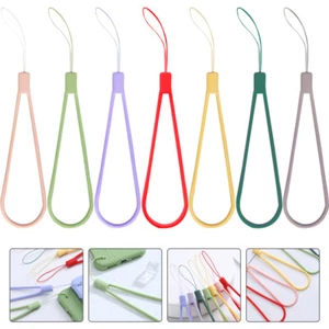 7 Pcs Braided Silicone Lanyard Wrist Strap -lost for - Photo 1 sur 12