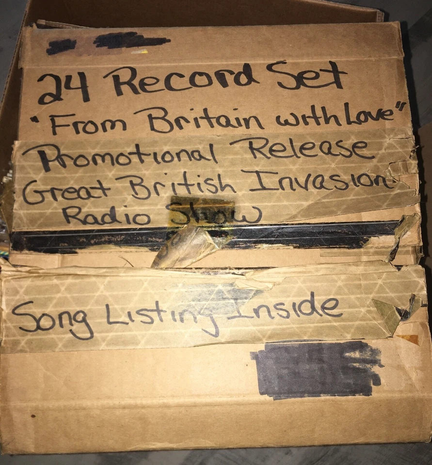 DIR Britain 🇬🇧 With Love -  Continuing British Invasion — RARE 24LP SHOW!! - Image 1 of 4