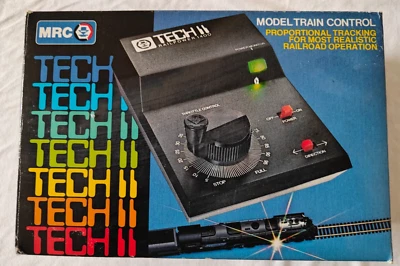 Vintage MRC Tech II Railpower 1400 Model Train Control Hobby Transformer USA - Image 1 of 4
