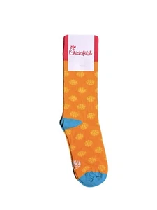 NWT Chick-Fil-A Waffle Fry Socks Custom | USA Made | **VERY Rare** - Picture 1 of 4