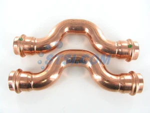 Viega 77747 ProPress Cross-Over, 3/4 in x 3/4 in, 2 PACK ~STSI - Picture 1 of 3