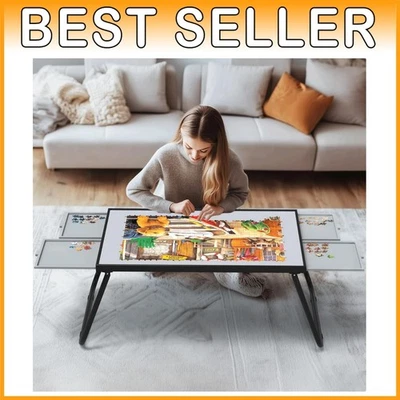 金属和塑料拼图桌,U形腿,1500 件 — 第 1/4 张图片