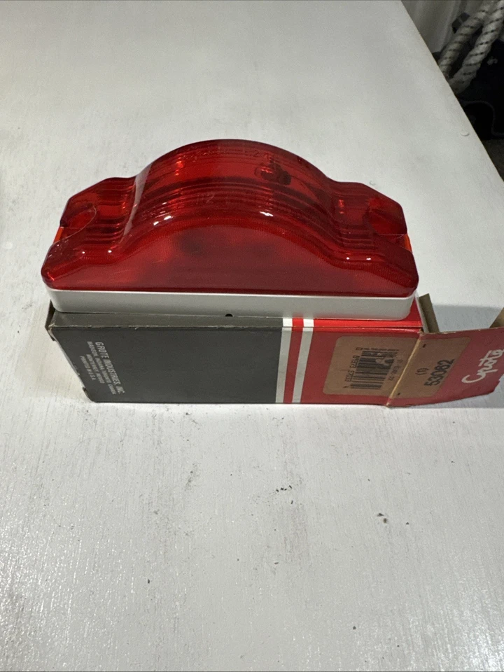 Abajur vermelho cauda/freio/pisca Grote novo estoque antigo - Imagem 1 de 1