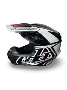Troy Lee Designs GP Overload Men's Motorcross Black/White Helmet - 2XL - Bild 1 von 5