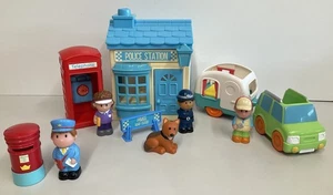 ELC Happy Land Police Station Telephone Box Caravan Camping Post Box Figs - Picture 1 of 15