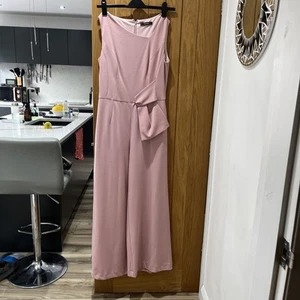 Vera Mont Pink Wide Leg Jumpsuit Size 14 - Bild 1 von 11