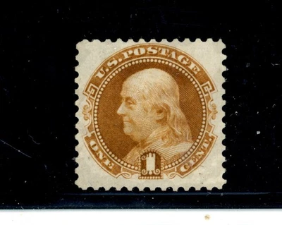 ESTADOS UNIDOS--Sello individual Scott #123 con certificado. Foto 1 de 3