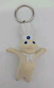 "LLAVERO PILLSBURY DOUGHBOY DE COLECCIÓN Publicidad Hornear Chef Panadero Belly Poke 3,25""" - Imagen 1 de 5