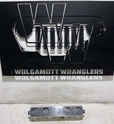 Jeep YJ Wrangler 92-95 Medidor de tablero central Cluster Aceite Combustible Temp Voltaje 56004888 Foto 1 de 4