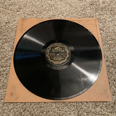 Jazz Music 78 Record Isle Of Capri Ray Noble Rare Vintage Dance Band 78 RPM Foto 1 de 2