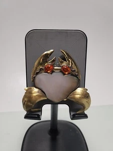 Fabrice Paris Brass Crab Brooch - N26-1 - Picture 1 of 2